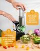 Electric Cheese Grater Salad Shooter,5-In-1 Electric Slicer For Home Kitchen,One-Touch Easy Control