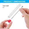 15PCS Cocktail Picks for Drinks, Stainless Steel Cocktail Toothpicks, Reusable Cocktail Skewers, Garnish Picks Bloody Mary Skewers